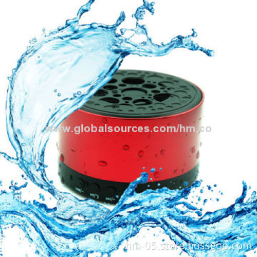 Outdoor waterproof/dustproof Bluetooth speaker with phone handsfree speaker